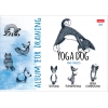 Альбом для рисования 24 л. A4 "Хатбер" "Animals yoga"